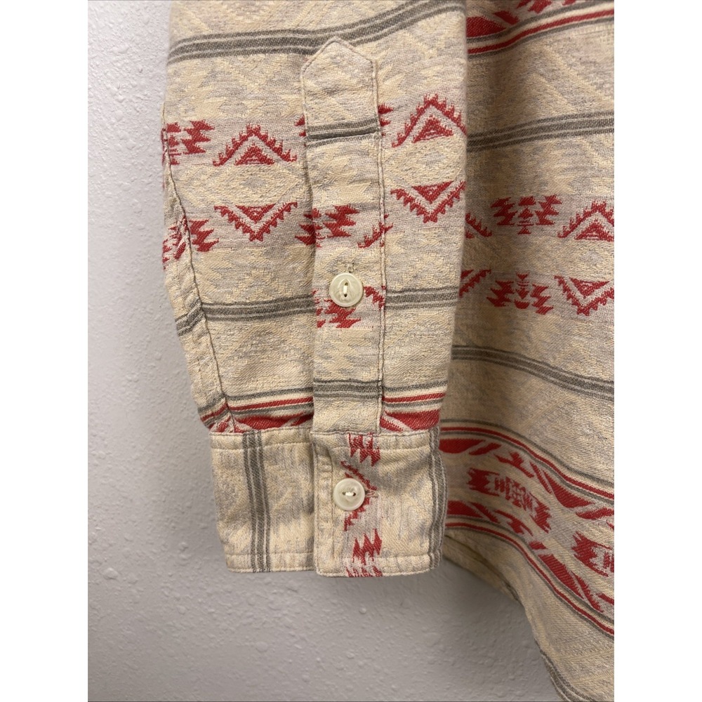 Southwestern Shirt Daniel Cremieux Mens M Aztec Geometric Western - Picture 5 of 9